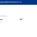 Jiangsu JPMEC Metal Equipment Co., Ltd. — commercial and delivery terms | Hicool Yellow Pages