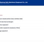 Nantong Saifu Machinery Equipment Co., Ltd. — supply scope | Hicool Yellow Pages