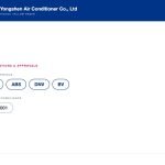 Yongshen Air Conditioner Co., Ltd — certifications and class approvals | Hicool Yellow Pages