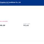 Yongshen Air Conditioner Co., Ltd — commercial and delivery terms | Hicool Yellow Pages